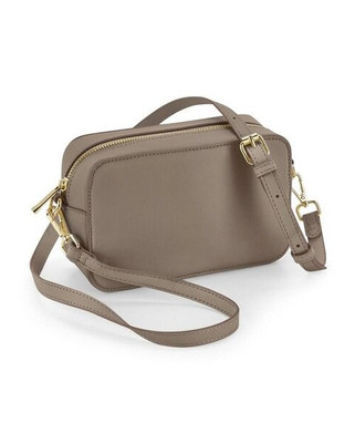 Bagbase BG758 - Elegant Saffiano Leather Look Crossbody Bag