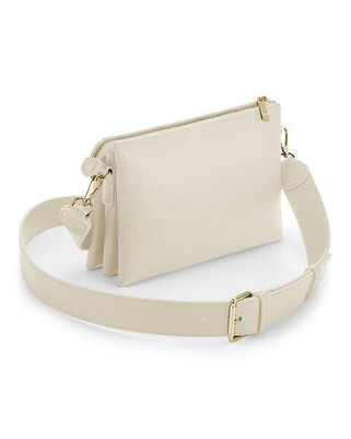 Bagbase BG759 - Elegant Saffiano Leather Look Crossbody Bag