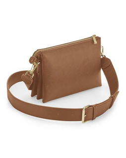 Bagbase BG759 - Elegant Saffiano Leather Look Crossbody Bag