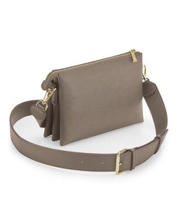 Bagbase BG759 - Elegant Saffiano Leather Look Crossbody Bag