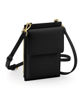 Bagbase BG767 - Luxury Saffiano Leather-Look Crossbody Phone Case