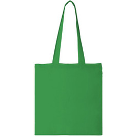EgotierPro 120181 - Sac shopping coton Madras 140 gr/m² 7L
