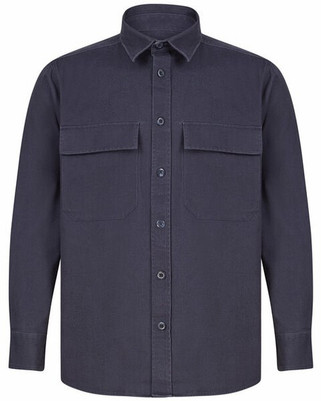 Front row FR54 - Heavyweight Cotton Drill Overshirt with Horn Buttons