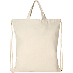 EgotierPro 120460 - Borsa a Coulisse Eco 6L in Cotone Riciclato