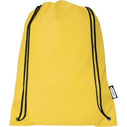 EgotierPro 120461 - Sac à dos RPET Oriole avec cordon de serrage 5L