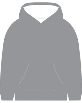 Gildan SF500B - Youth Cozy Midweight Fleece Hooded Sweatshirt