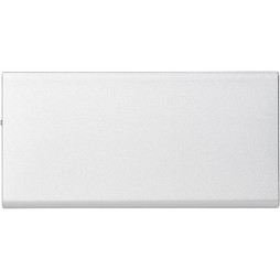 EgotierPro 124112 - Plate 8000 mAh powerbank i aluminium