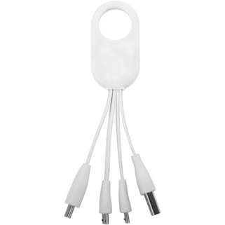 Troup 4-in-1 charging cable with type-C tip - EgotierPro 134214