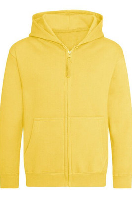 JUST HOODS BY AWDIS JH050J - Premium Kids Full Zip Hoodie with Kangaroo Pockets