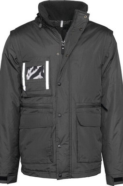 Kariban WK6106 - Versatile Workwear Parka with Detachable Sleeves