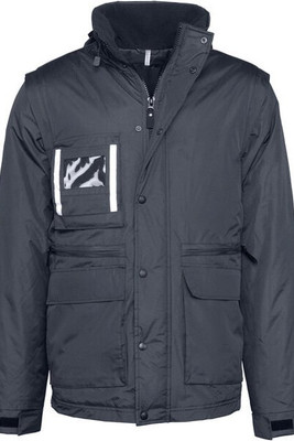 Kariban WK6106 - Versatile Workwear Parka with Detachable Sleeves