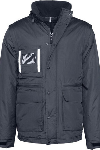 Kariban WK6106 - Versatile Workwear Parka with Detachable Sleeves