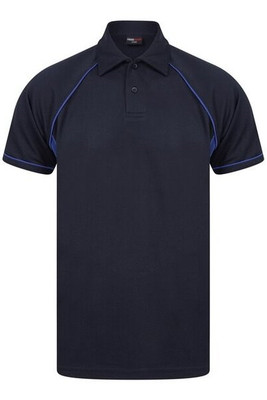 Finden & Hales LV372 - Kids Moisture-Wicking Piped Polo Shirt