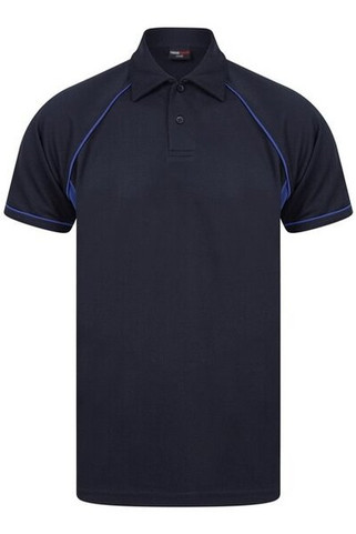 Finden & Hales LV372 - Kids Moisture-Wicking Piped Polo Shirt