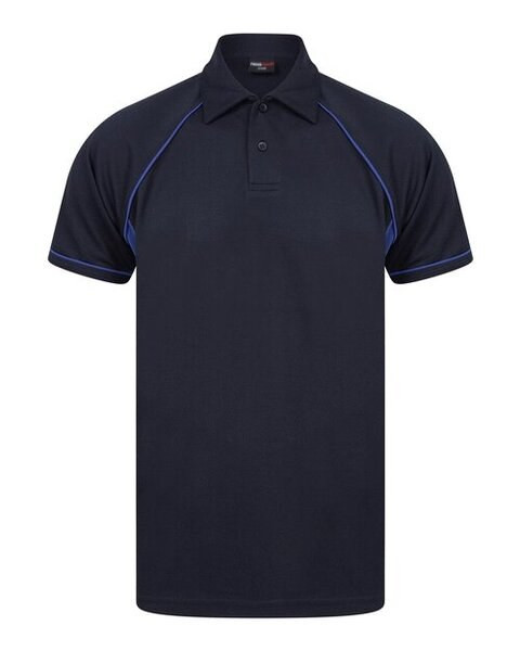 Finden & Hales LV372 - Kids Moisture-Wicking Piped Polo Shirt