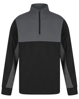 Finden & Hales LV874 - Premium Adults Quarter Zip Sports Tracksuit Top