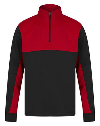 Finden & Hales LV874 - Premium Adults Quarter Zip Sports Tracksuit Top