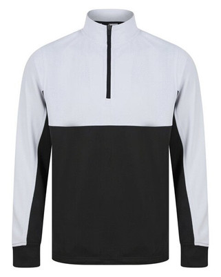 Finden & Hales LV874 - Premium Adults Quarter Zip Sports Tracksuit Top