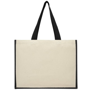 Varai indkøbsnet af 320 g/m² lærred og jute 23L - EgotierPro 210701