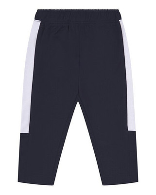 Larkwood LW830 - Kids Polyester Track Bottoms with Contrast Panels