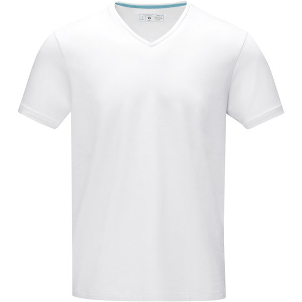 Elevate NXT 38016 - Kawartha short sleeve men's organic v-neck t-shirt