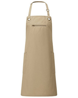 Premier Workwear PR121 - Eco-Friendly Barley Contrast Stitch Bib Apron