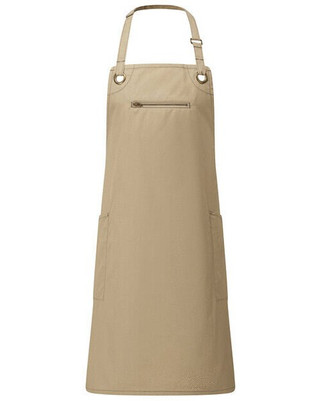 Premier Workwear PR121 - Eco-Friendly Barley Contrast Stitch Bib Apron