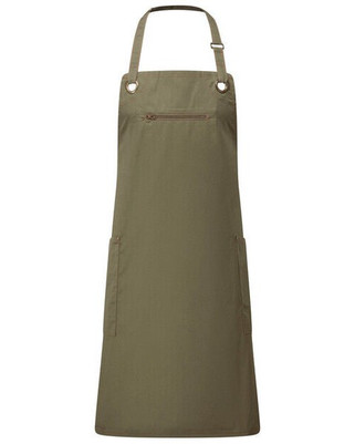 Premier Workwear PR121 - Eco-Friendly Barley Contrast Stitch Bib Apron