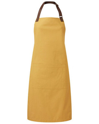 Premier Workwear PR144 - Premium Cotton Oxford Weave Adjustable Bib Apron