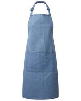 Premier Workwear PR154 - Durable Polyester-Cotton Bib Apron with Pocket