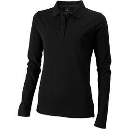 Elevate Life 38087 - Oakville Langarm Poloshirt für Damen