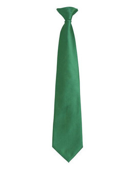 Premier Workwear PR785 - Classic Polyester Clip-On Tie for Men - 4/10cm Blade