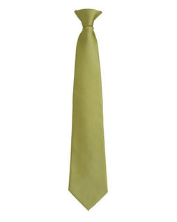 Premier Workwear PR785 - Classic Polyester Clip-On Tie for Men - 4/10cm Blade
