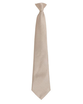 Premier Workwear PR785 - Classic Polyester Clip-On Tie for Men - 4/10cm Blade