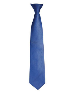 Premier Workwear PR785 - Classic Polyester Clip-On Tie for Men - 4/10cm Blade