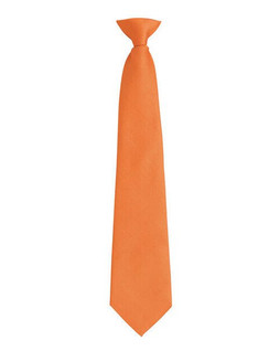 Premier Workwear PR785 - Classic Polyester Clip-On Tie for Men - 4/10cm Blade
