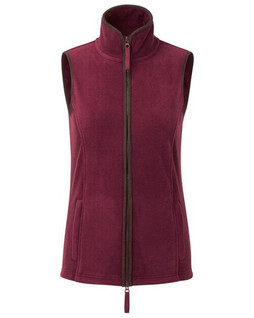 Premier Workwear PR804 - Womens Premium Artisan Fleece Gilet with Zip