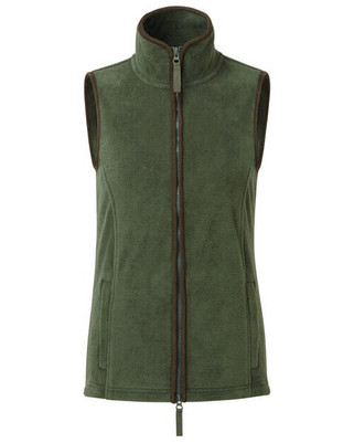 Premier Workwear PR804 - Womens Premium Artisan Fleece Gilet with Zip