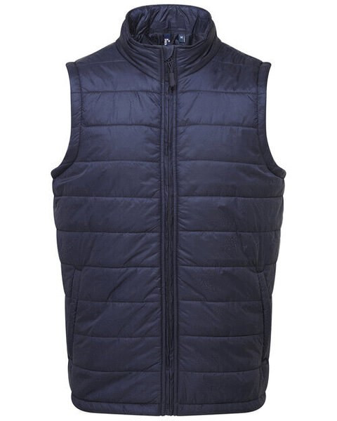 Premier Workwear PR811 - Eco-Friendly Lightweight Padded Gilet with Stuff Sack