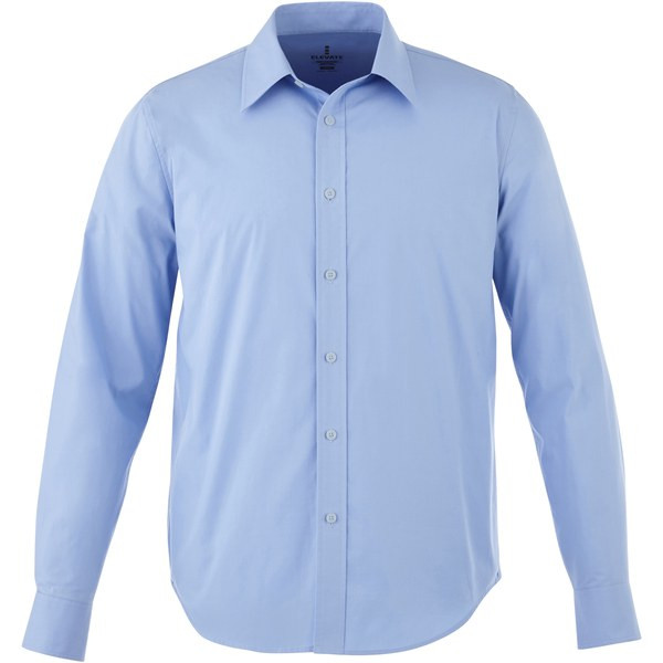 Elevate Life 38168 - Camicia Hamell a manica lunga da uomo in tessuto stretch