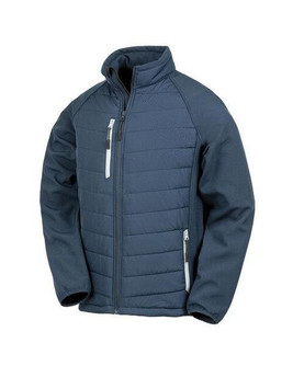 Result R237X - Eco-Friendly Black Compass Recycled Softshell Jacket