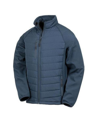 Result R237X - Eco-Friendly Black Compass Recycled Softshell Jacket