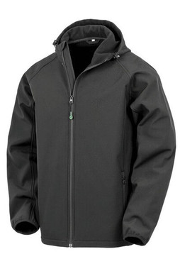 Result R911M - RECYCLED 3 LAYER PRINTABLE HOODED SOFTSHELL