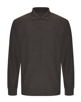PRO RTX RX102 - Durable Long Sleeve Polo with Ribbed Collar