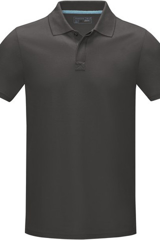 Elevate NXT 37508 - Graphite okologisk, kortærmet polo til mænd