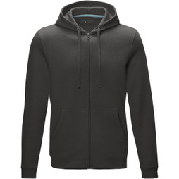 Elevate NXT 37510 - Sweat full zip à capuche Ruby bio GOTS homme