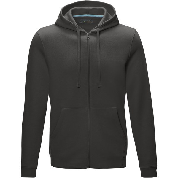 Elevate NXT 37510 - Felpa Uomo Eco Ruby con Zip e Certificazioni