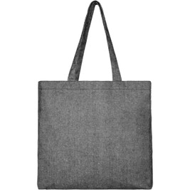 EgotierPro 120537 - Sac shopping Pheebs recyclé avec soufflet 210 gr/m² 13L