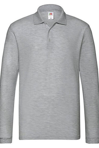 Fruit of the Loom 63-310-0 - Ultra Soft Cotton Long Sleeve Polo Shirt