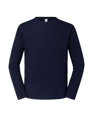 Fruit of the Loom 61-360-0 - ICONIC 195 Premium Cotton Long Sleeve Crew Neck T-Shirt